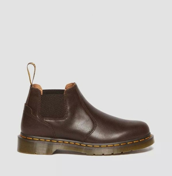 Dr. Martens 2976 Lo AR Rogue Leather Kelp Brown Boots