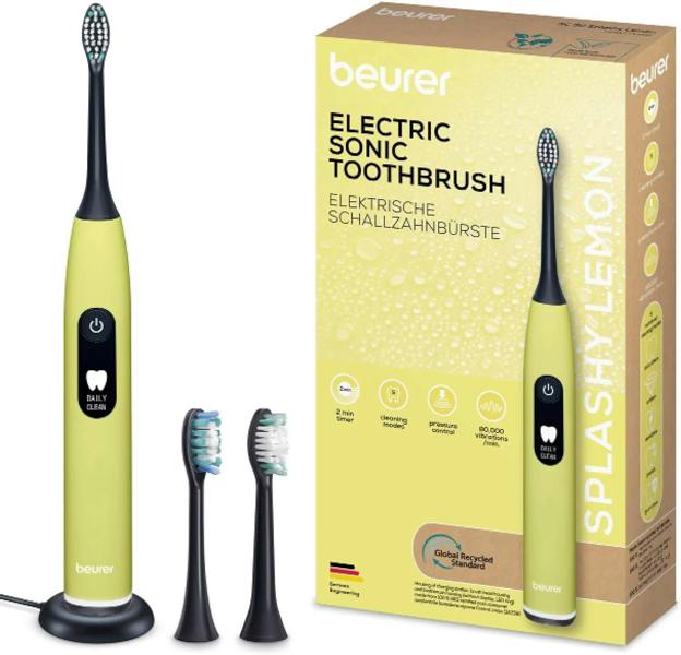 Beurer SC50 Sonic Toothbrush - Lemon