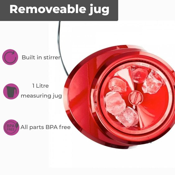 Neo Red Ice Crusher Slush Machine