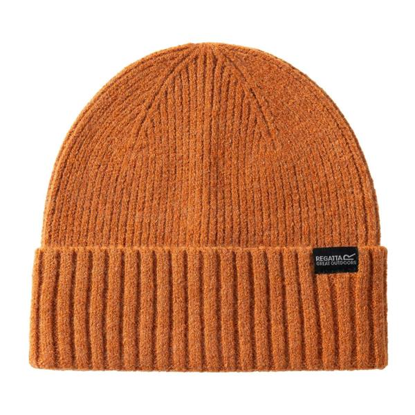 Regatta Childrens/Kids Basic Ribbed Beanie - Rooibos Tea - 