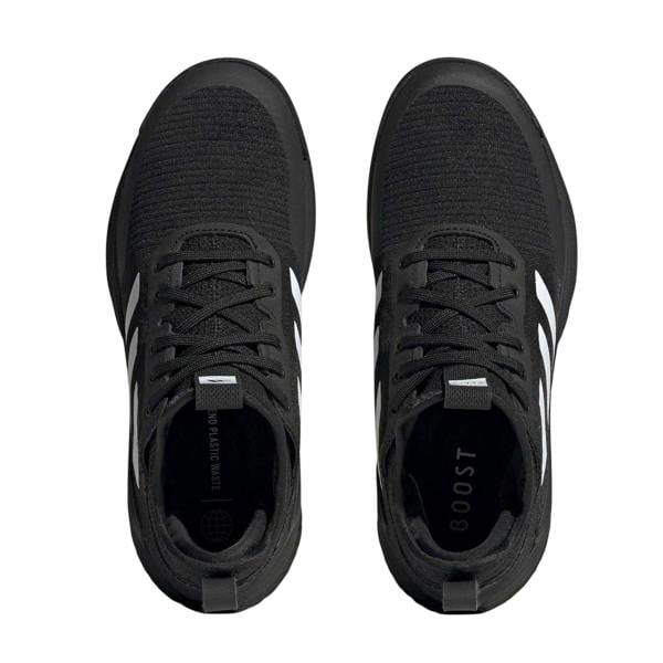 Adidas Womens/Ladies Crazyflight Mid Cut Indoor Court Trainers - Black/White - 