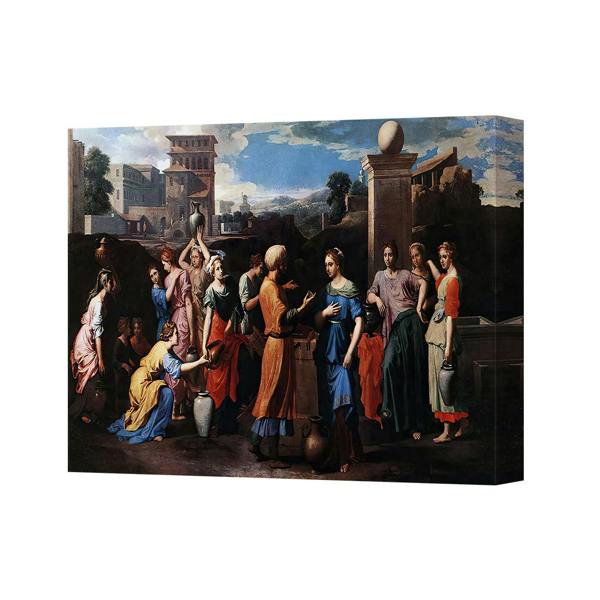 Benjamin Tate Design Renaissance Style Canvas Wall Art Print of Classical Gathering Scene