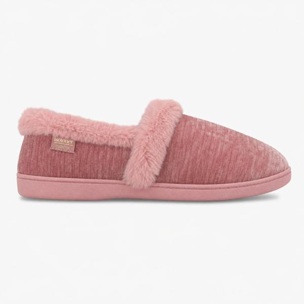 Totes SPARKLE FULL BACK SLIPPER Full Slippers Full Slippers   in  Pink