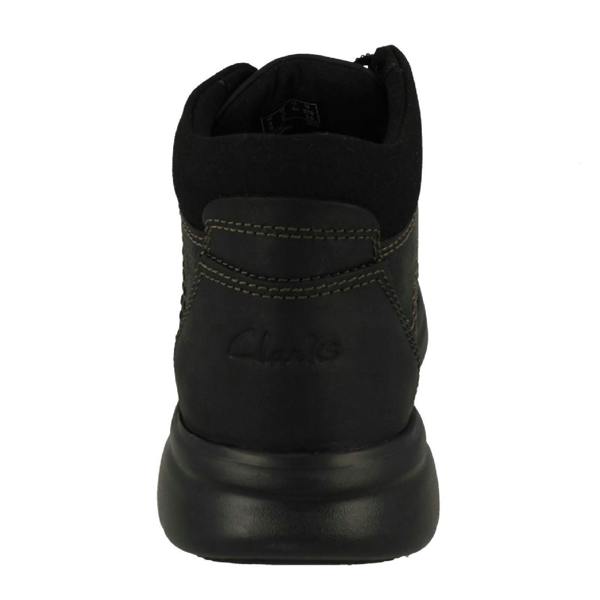 Clarks Mens Clarks Ortholite Featured Lace Up Ankle Boots Bradley Mid