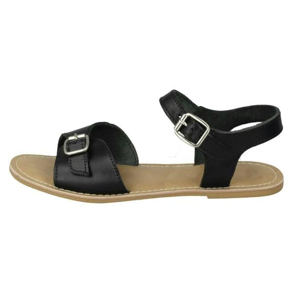 Leather Collection Ladies Leather Collection Ankle Strap Sandals