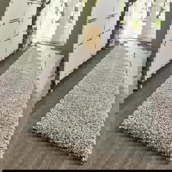 The Rugs Hadley Eucalyptus Shaggy Rug - Quality Comfort