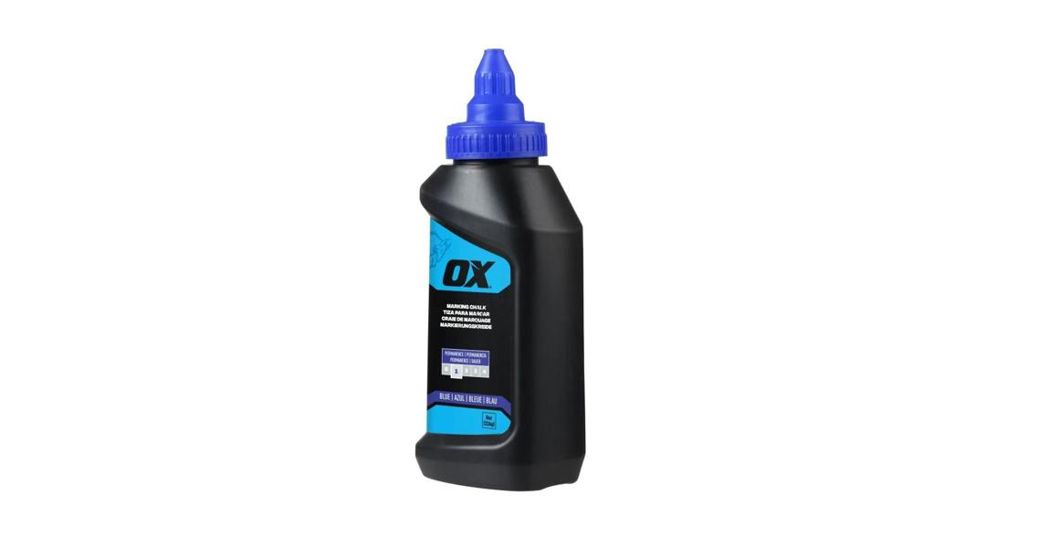 OX 8-Ounce Blue Marking Chalk Permanence 1