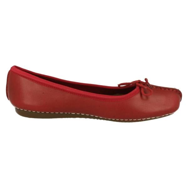 Clarks Ladies Clarks Comfort Everyday Flats Freckle Ice