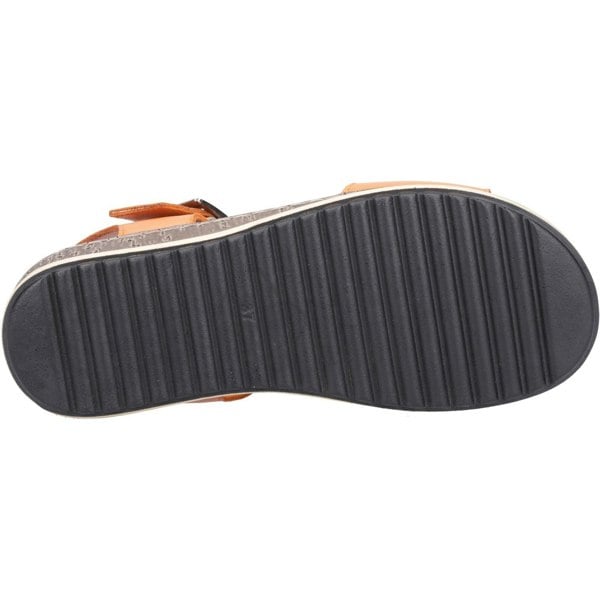Hush Puppies Ellie Leather Women's Orange Sandals