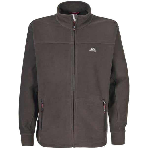 Trespass Mens Bernal Full Zip Fleece Jacket - Khaki - 