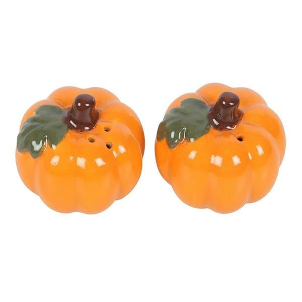 Kingsbury Gifts Ceramic Pumpkin Salt & Pepper Shaker Set