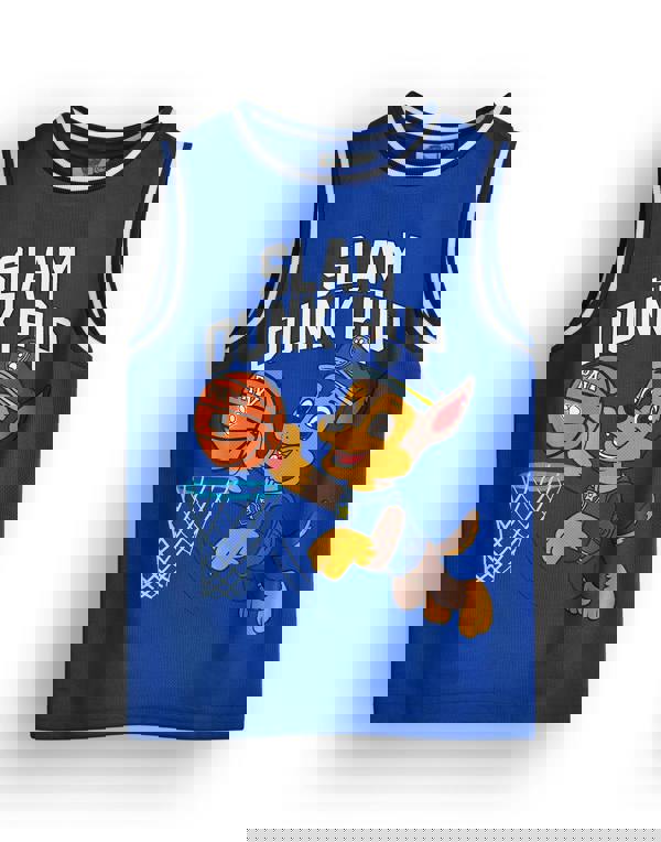 Paw Patrol Boys Blue Chase 2 Piece Basketball Set