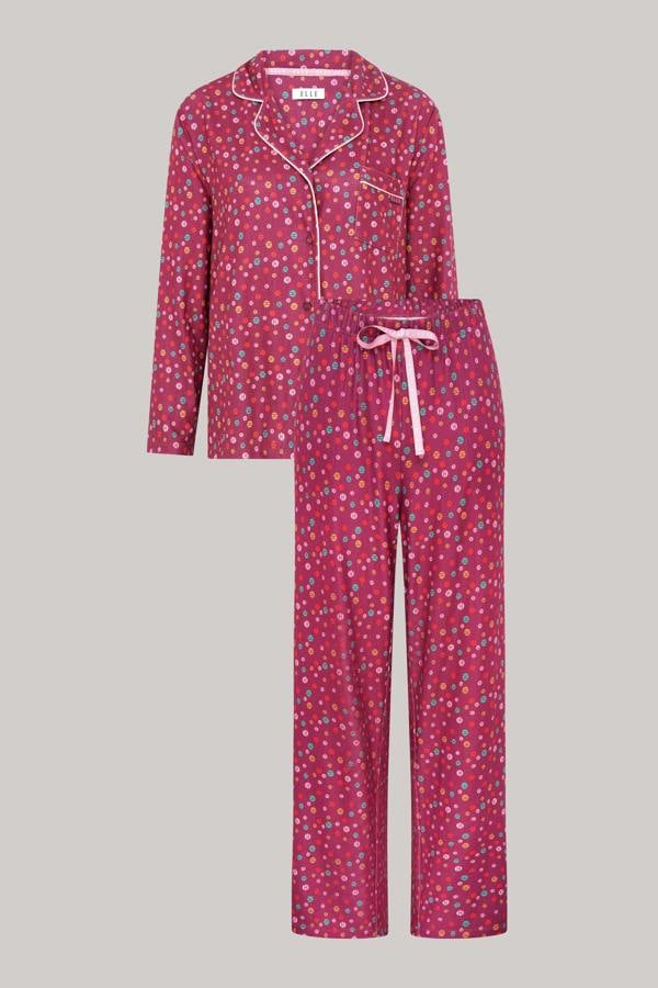 ELLE Buttersoft PJ in Burgundy