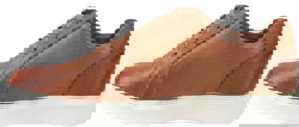 Hush Puppies Madden Mens Casual Lace Up Smart Leather Trainers