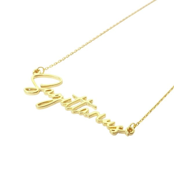 Sagitarrius Gold Plated Zodiac Star Sign Charm Necklace