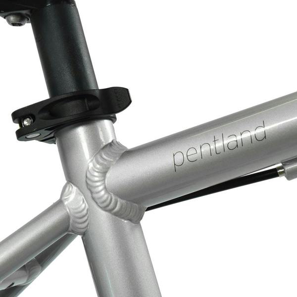 HOY Pentland 26in Kids Bike, 8 Speed - Titanium Silver