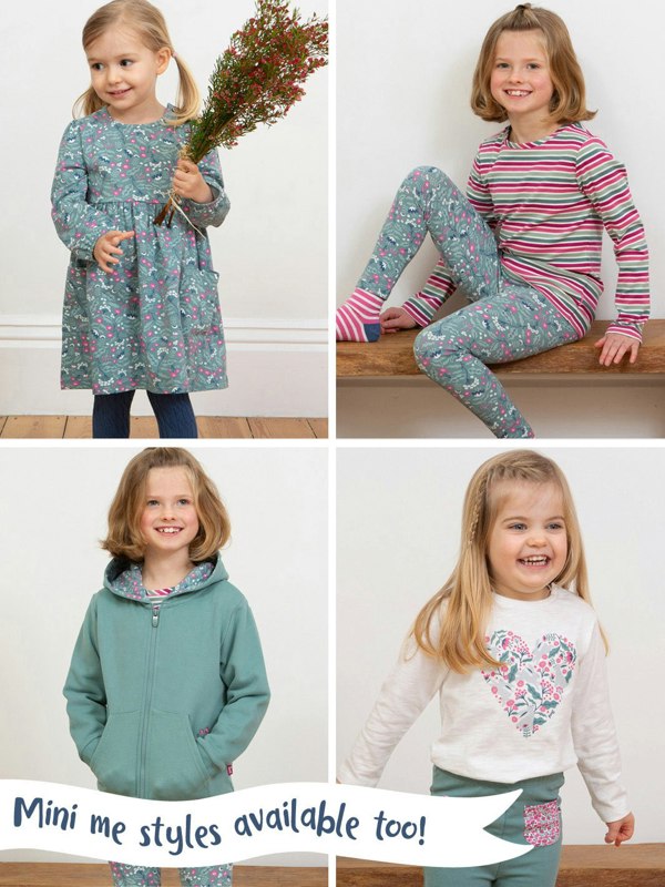 Kite Organic Weymouth Button Neck Sweatshirt