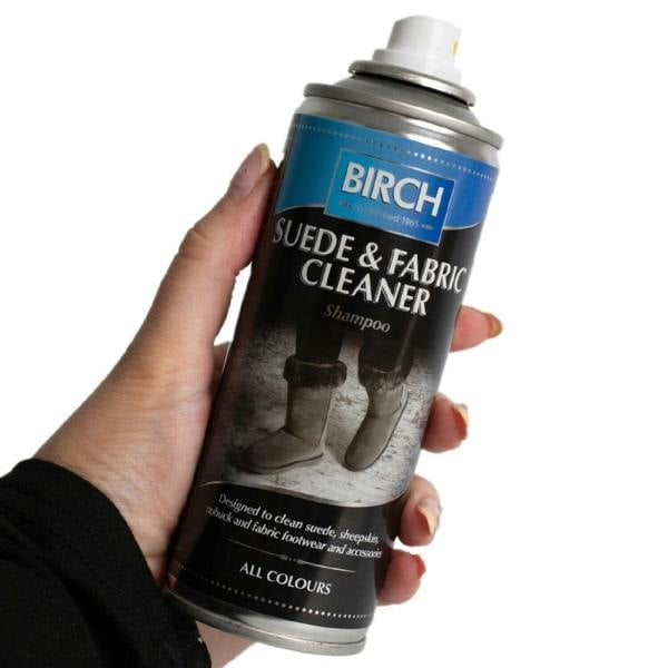 BIRCH Suede & Fabric Foam Cleaner - Aerosol for Delicate Materials 200ml