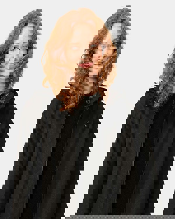 Ilse Jacobsen Rain Womens A-Line Softshell Raincoat - Black 001