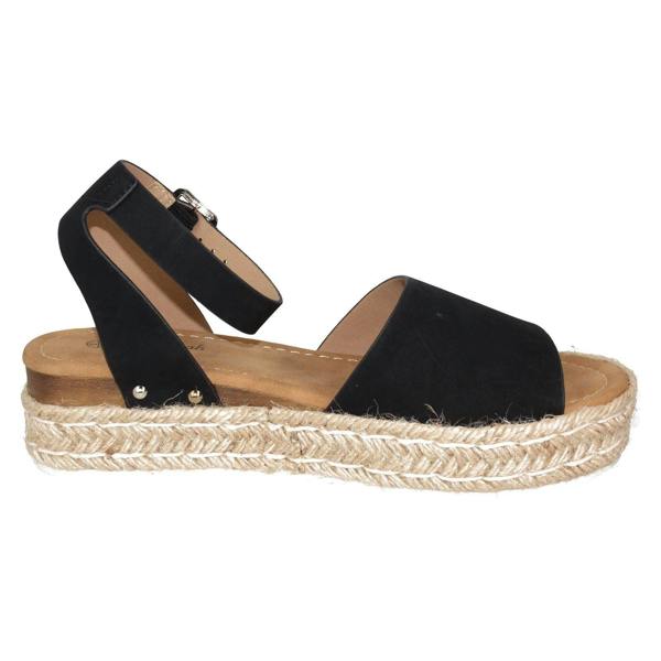 Savannah Ladies Savannah Wedge Mule Wide Fit Sandals F12039