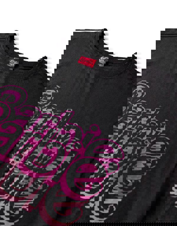 Barbie Womens Grey Triple Logo Cropped Short Sleeved T-Shirt