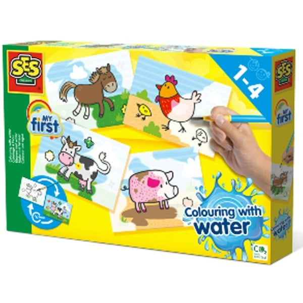 SES Creative Colouring with water - Farm animals