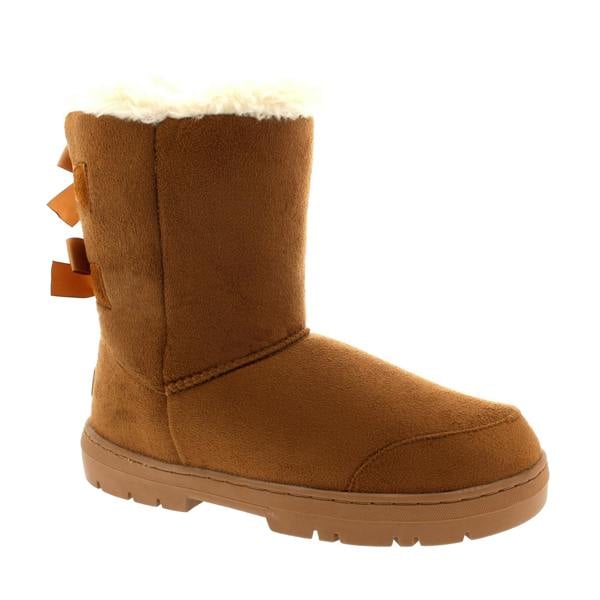 VIVA Bella: Womens Twin Bow Tall Classic Waterproof Winter Rain Snow Boots