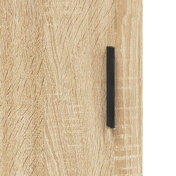 Berkfield Highboard Sonoma Oak 69.5x31x115 cm Engineered Wood