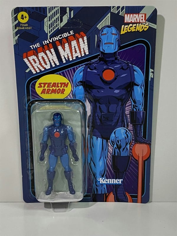 iron man stealth armor marvel legends kenner hasbro f2668