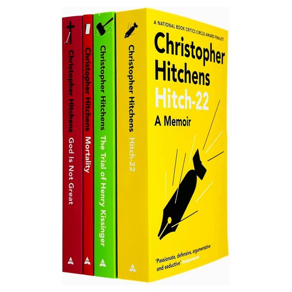 Christopher Hitchens 4 Book Set Hitch 22, The Trial of Henry Kissinger, Mortality & God Is Not Great