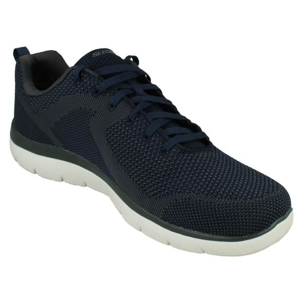 Skechers Mens Skechers Lace Up Casual Trainers Brisbane 232057