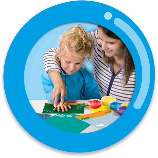 SES Creative My first - Fingerpaint handprint animals