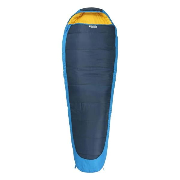 Mountain Warehouse Right Zip Microlite 1400 Mummy Sleeping Bag - Navy - 