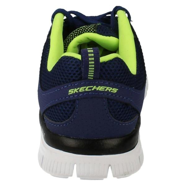 Skechers Boys Skechers Casual Lace Up Trainers Flex Advantage 95521