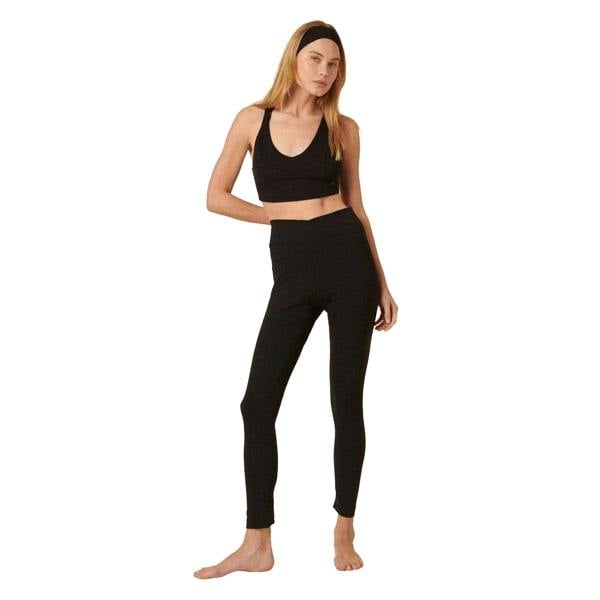 Nobody's Child Womens/Ladies Cross Leggings - Black - 
