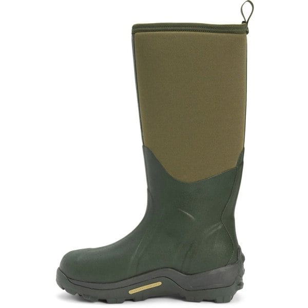 Muck Boots Arctic Sport Pull On Unisex Wellington Boots in Moss Green