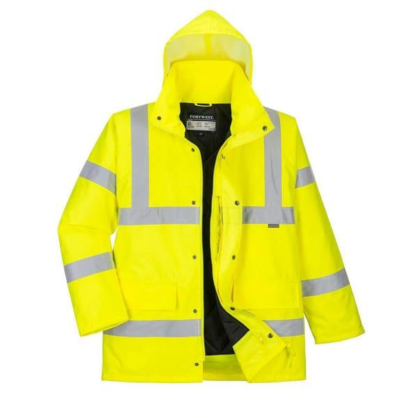 Hi-Vis Breathable Winter Traffic Jacket Portwest