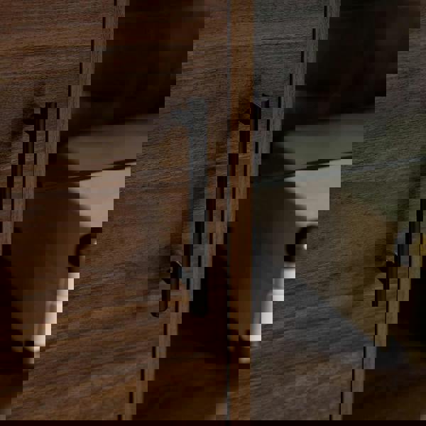 Centurion Supports PORTOBELLO Luxury Walnut Dual Compartment Storage 6-Shelf up to 65" Flat Screen TV Cabinet