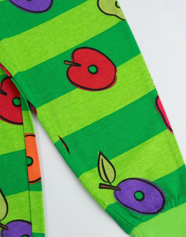 Vanilla Underground Eric Carle Unisex Kids Red The Very hungry Caterpillar Long Sleeve Long Leg Pyjama Set