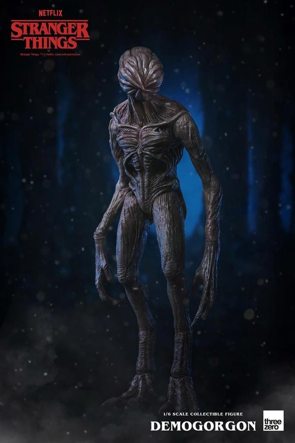 Threezero Demogorgon Stranger Things Articulated Figure 1:6 Scale Threezero 3Z02630W0