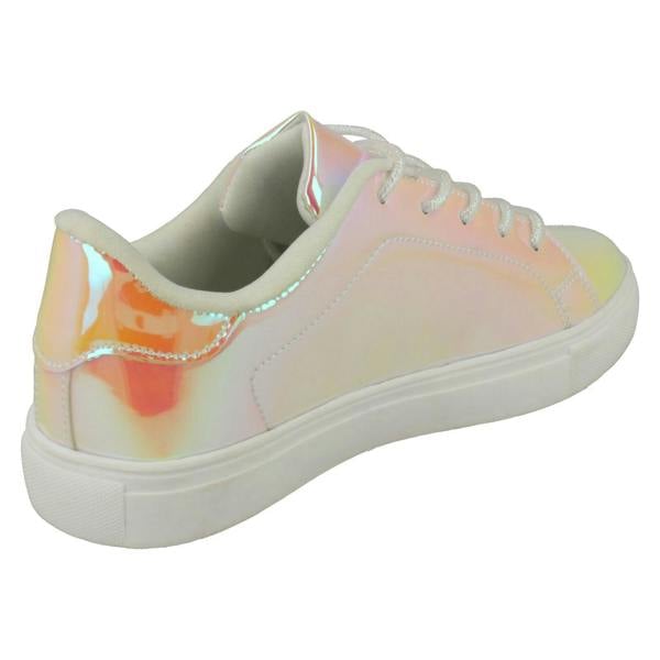 Spot On Girls Spot On Casual Hologram Trainers