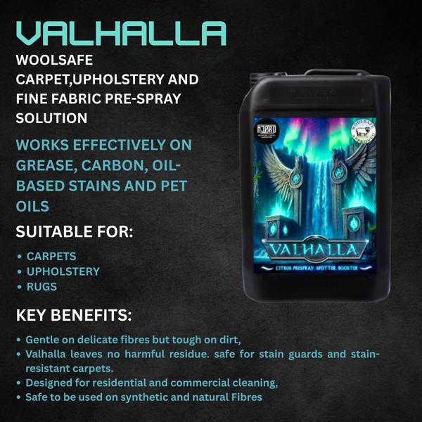 Equip2clean VALHALLA WoolSafe Solvent Carpet & Upholstery Pre-Spray