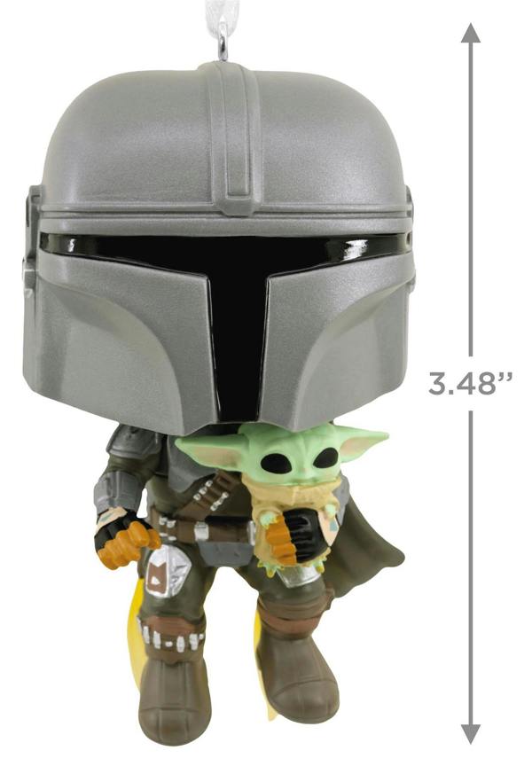 Hallmark Star Wars - The Mandalorian & Grogu Funko POP! Christmas Tree Ornament