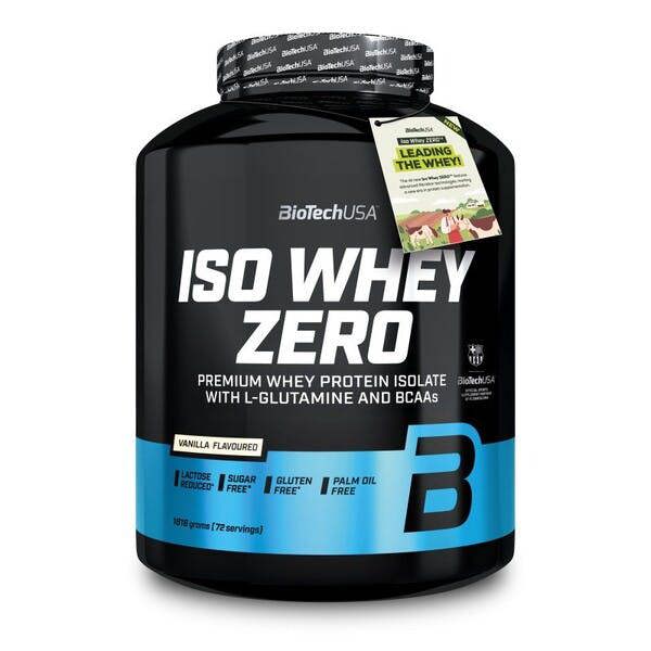 BioTechUSA Iso Whey Zero, Vanilla - 1816g