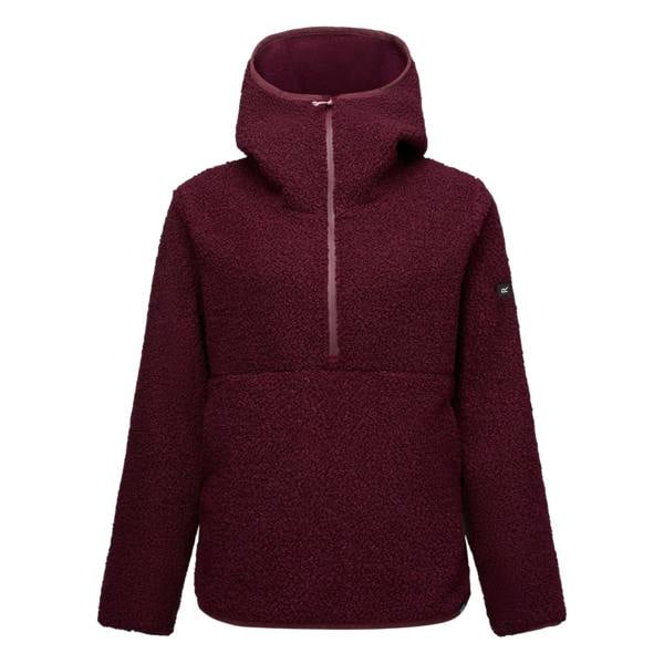 Regatta Womens/Ladies Elindra Water Repellent Half Zip Fleece - Fig - 