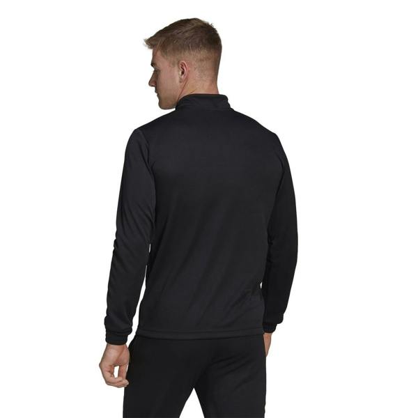 Adidas Mens Logo Polyester Track Top - Black - 