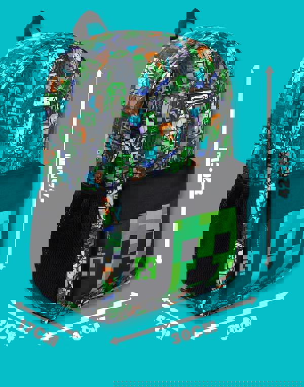 Minecraft Unisex Kids Multicoloured Movie Backpack (One Size)