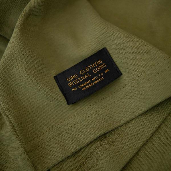 Kumu Heavyweight Pocket Tee Khaki