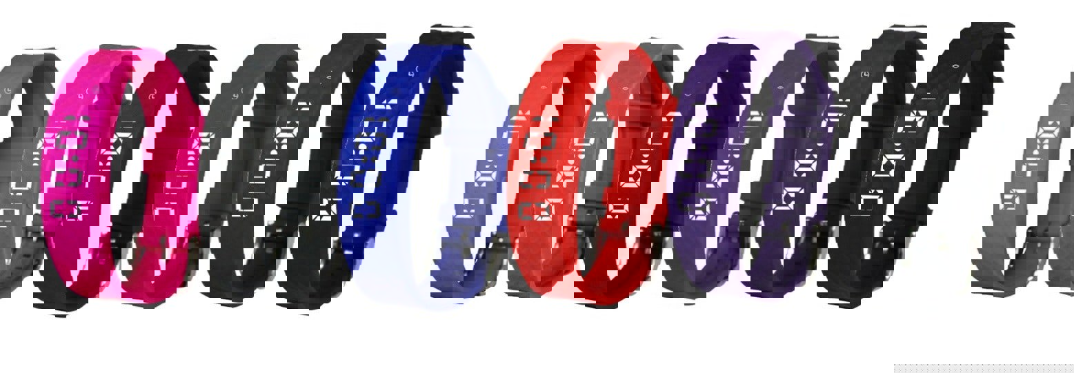 Pivotell Purple Pivotell Vibratime: Vibrating Pill Reminder Alarm Watch - with up to 12 Daily Alarms - Rechargable (USB Charger Included)