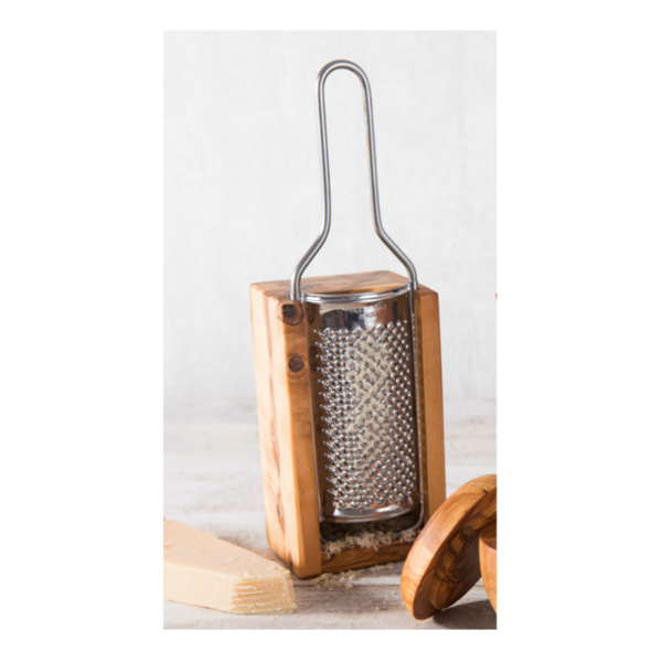 Verano Spanish Ceramics Olive Wood - Grater with Box
